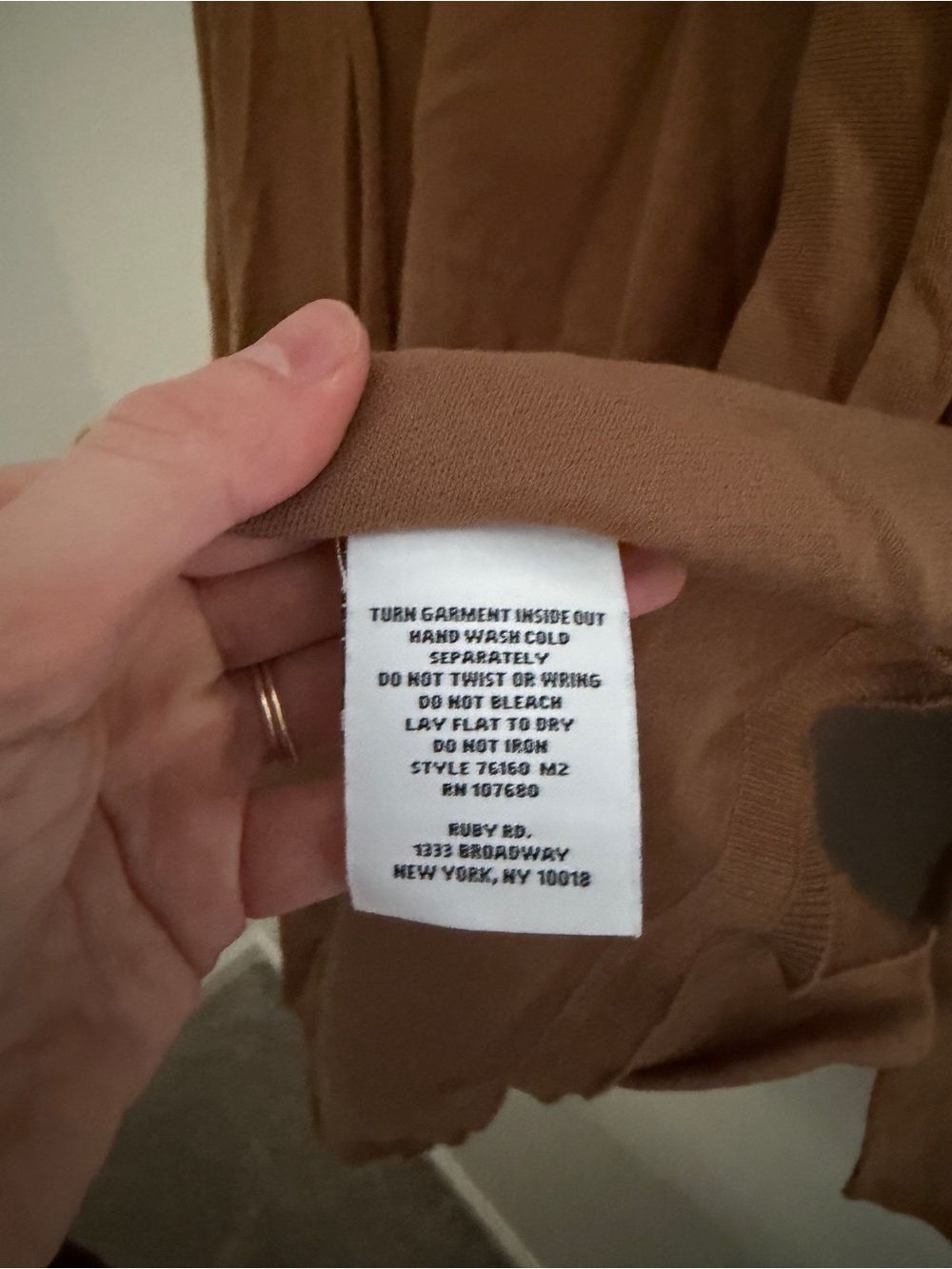 Ruby Rd. • Open-Front Cardigan - Camel - Picture 4 of 4